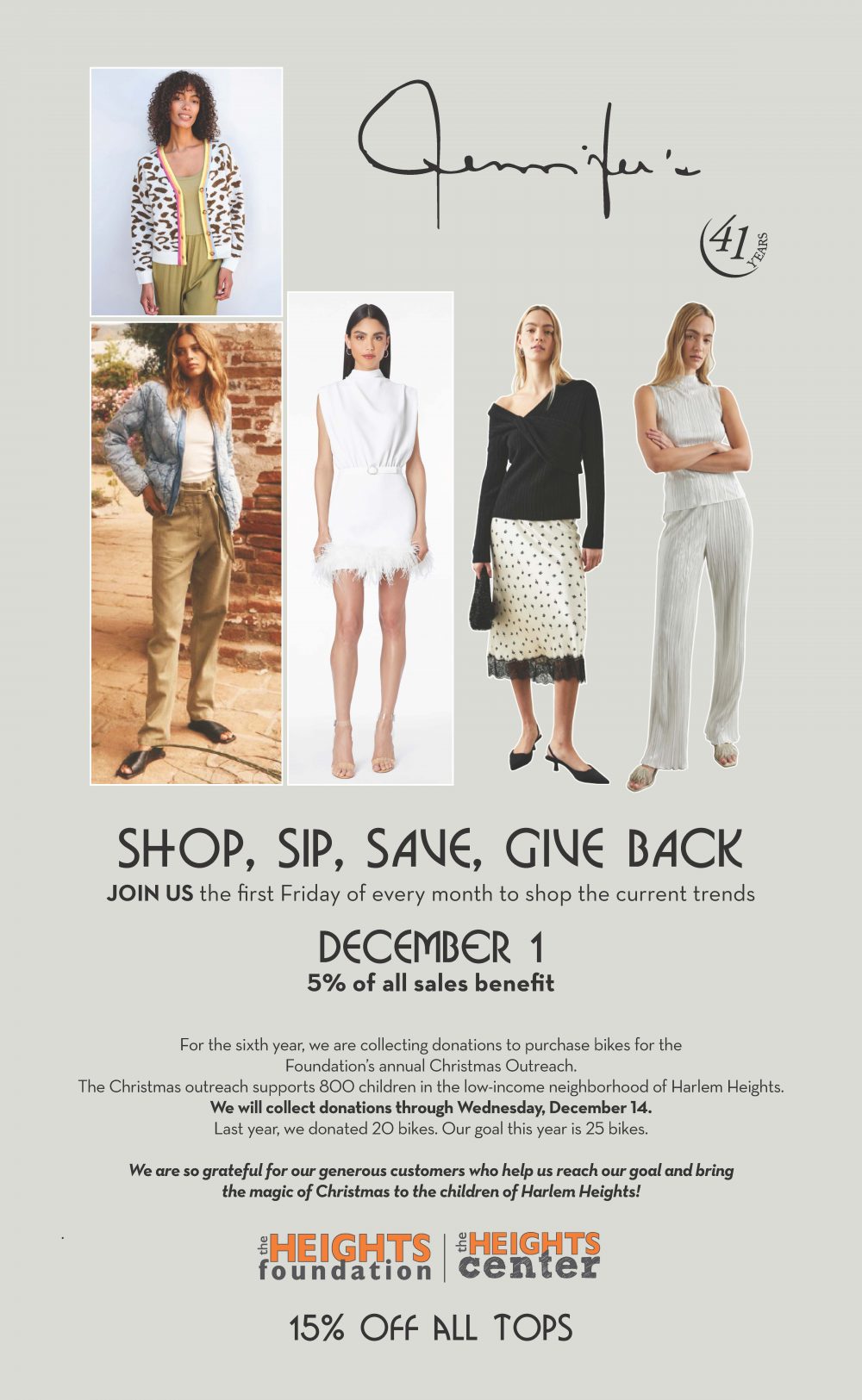 Fashion Forward Friday Benefits The Heights Foundation Jennifer's